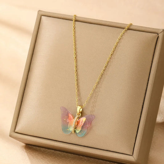 Butterfly necklace